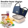 Insulated Lunch Bag for Women/Men Reusable Lunch Box Large Capacity