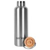 Tatonka Stainless Steel Drinking Bottle Hot + Cold Stuff Bamboo