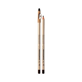 Eveline Cosmetics Eveline Long Brown Eye Pencil with Integrated Sharpener - Precise Application, Perfect Texture, Smudge-proof