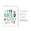 Bible Verse Wall Art - I Am A Child of