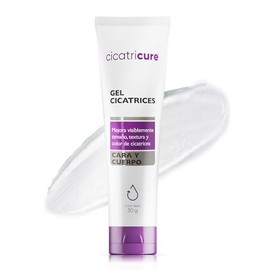 Cicatricure Gel – Resultados en 8 semanas – Skin Care para cicatrices – Disminuye tamaño, color y textura de cicatrices y estrías – Fórmula hidratante – Contiene 1 tubo de 30g