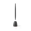 LEXON Scribalu Aluminum Design Ballpoint Pen, Black, 1 Piece