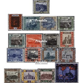 Saar 53-69 (complete.issue.) 1921 Landscapes (I) (Stamps for collectors)