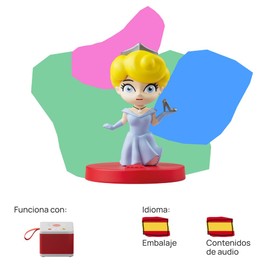FABA Cinderella and Other Stories - Sound Stories - Toy Educational Content in Spanish for Girls and Boys from 4 Years