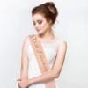 70th Birthday Sash and Tiara for Women, Rose Gold Birthday