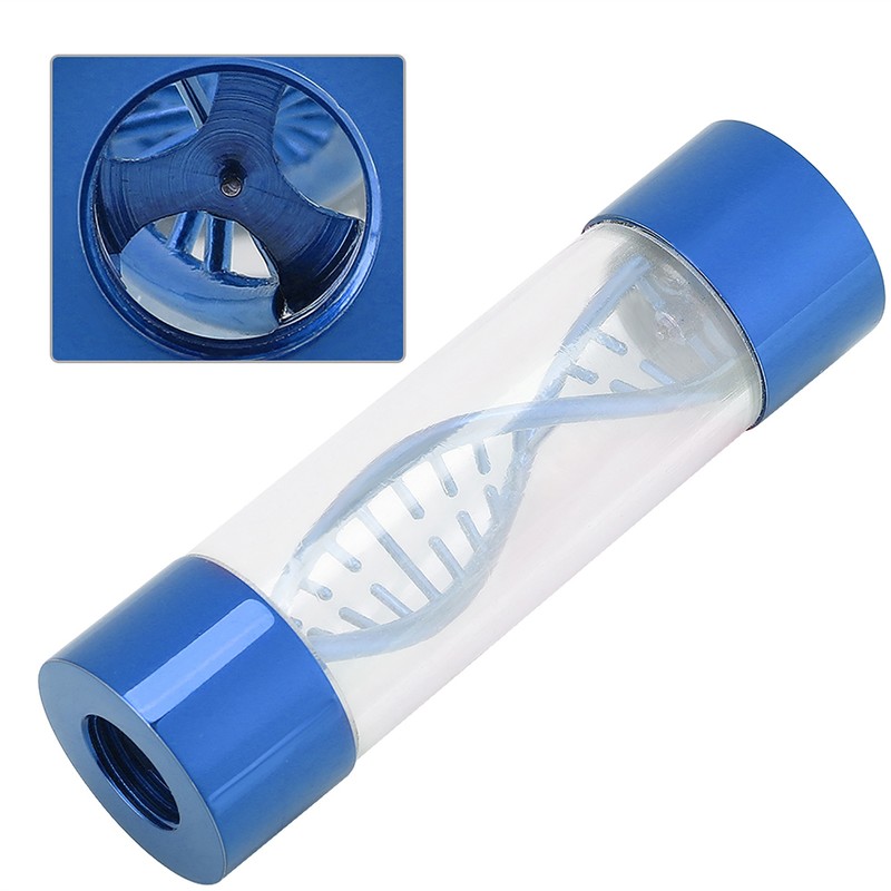Water Flow Meter Multiple Color Metal Spiral G1/4 Female Thread