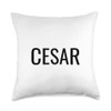 Cesar Throw Pillow