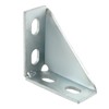 Skelang 4 Pcs Gusseted Connector Bracket 90 Degree, 4 Hole