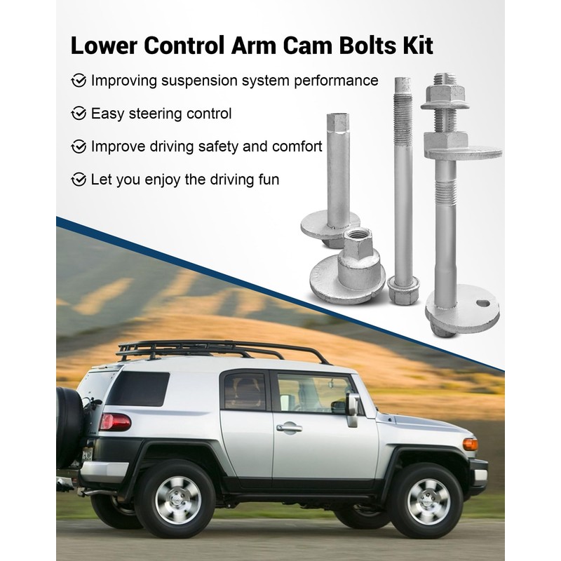 Lower Control Arm Cam Bolts Kit 48409-60020 48190-60020 Fit for