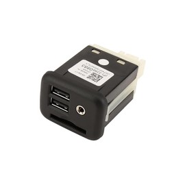 GM Genuine Parts 22990883 Jet Black Multimedia Receptacle
