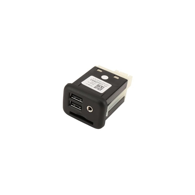 GM Genuine Parts 22990883 Jet Black Multimedia Receptacle
