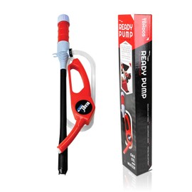 Battery Powered Fuel, Liquid, Gas, Water Transfer Portable Pump with Easy Light Weight Handle Transfer from Car, Tractor, Boat Etc