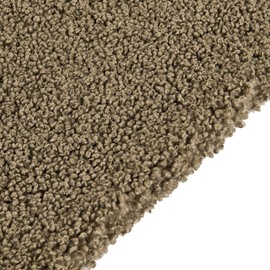 HiEnd Accents Teddy Throw Blanket, 50x60 inch, Dark Oak, Boucle Throw Blanket, Soft Cozy Classic Chic Casual Heavy Blanket, Modern Rustic Plush Comfy Warm Blanket for Bed, Sofa