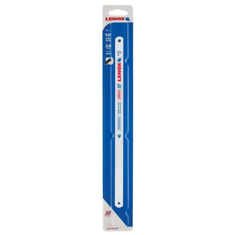 LENOX Hacksaw, Bi-Metal Construction, 24T (2014654)