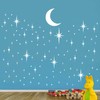 Stars and Moon Wall Decal Star Decals for Walls Nursery