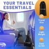 BASIC CONCEPTS Airplane Foot Hammock (Memory Foam), Perfect Airplane Footrest