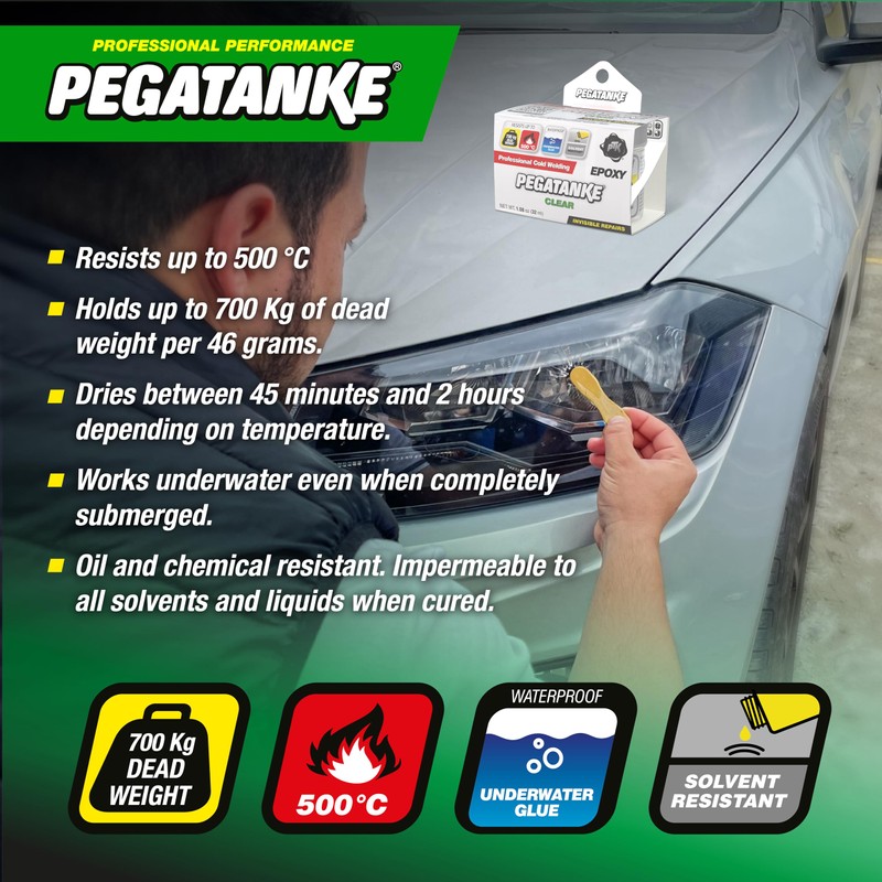 PEGATANKE - Transparent 2 Part Epoxy Resin | Professional Cold
