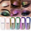 Metallic Liquid Chameleon Eyeshadow, Glitter Liquid Eyeshadow Multicolour Shifting, Multidimensional