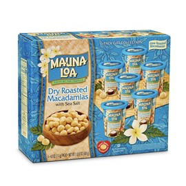 Mauna Loa Dry Roasted Macadamia Nut With Sea Salt 4.5 Ounce Pack of 6