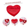 Healvian Heart-shaped Soap Rose Box Delicate Roses for Valentine's Day