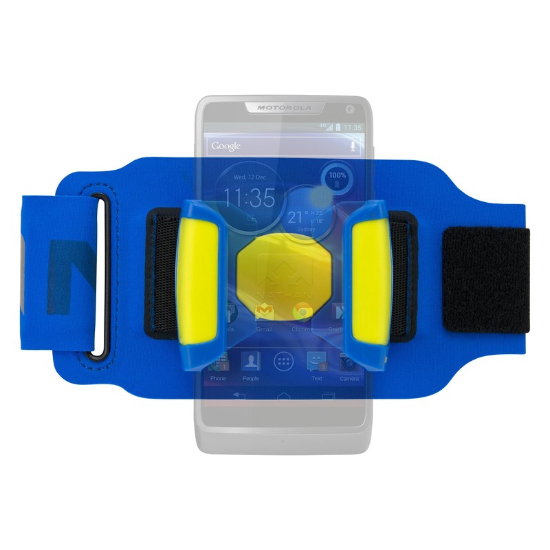 Nathan Unisex's Sonic Mount Phone Carrier-Electric Blue, One Size