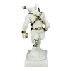 Minotaur with Double Axe Greek Monster Statue Sculpture Cast Marble