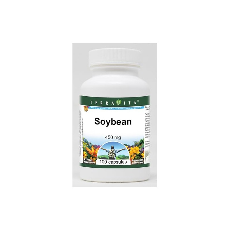Soybean - 450 mg (100 Capsules, ZIN: 521435)