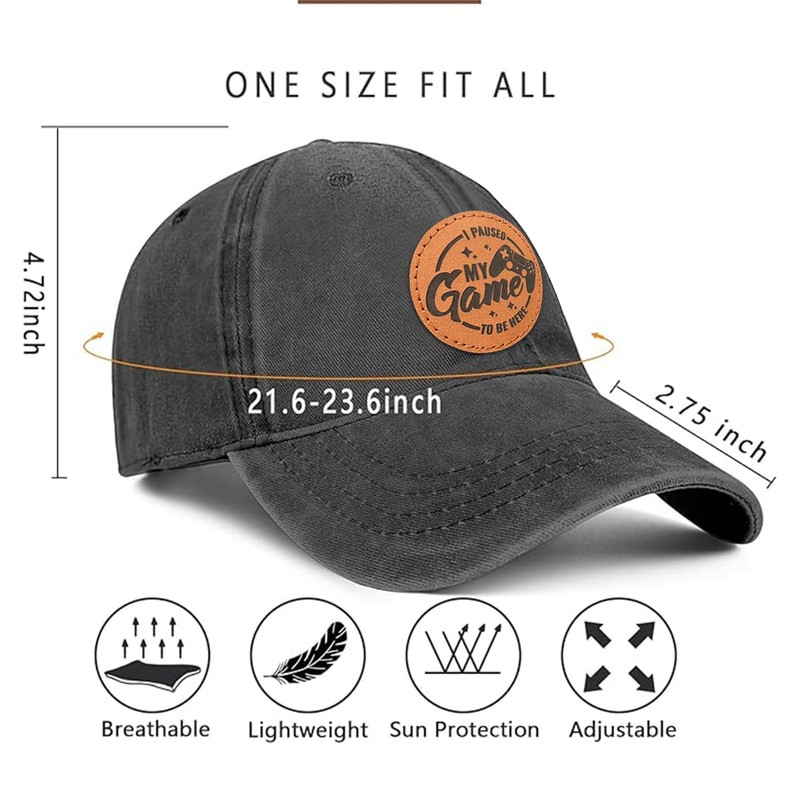 Gaming Hat for Men Women,Hats Gifts for Teenage Boys Game