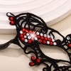 Aularso Rhinestone Masquerade Mask Black Lace Masquerade Ball Mask Venetian
