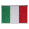 Italy Flag Logo Patch Embroidered Applique Italy Country Flag Iron