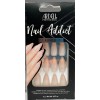 Ardell Nail Addict Artificial Nail Set FRENCH, 28 Nails -