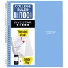 Five Star Spiral Notebook + Study App, 1 Subject, College