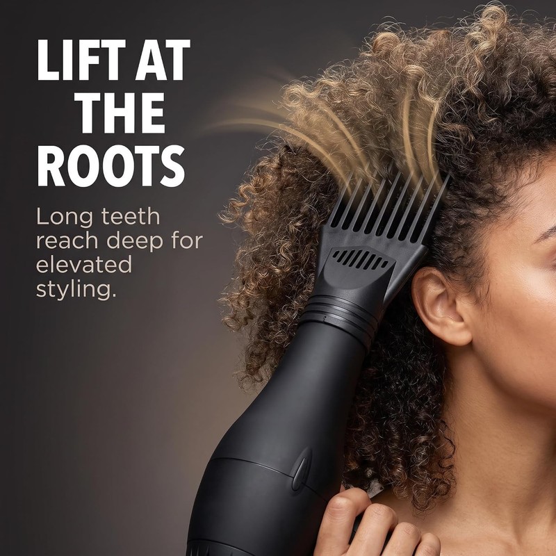 Universal Hair Dryer Comb Attachment for Straightening, Detangling - Nozzle