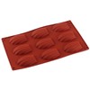 EPYHREHM 9 Cavity Madeleine Pan Silicone Molds Shell Chocolate Mold
