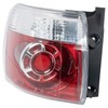 TRQ Driver Side Outer Tail Light Assembly Compatible with 2007-2012