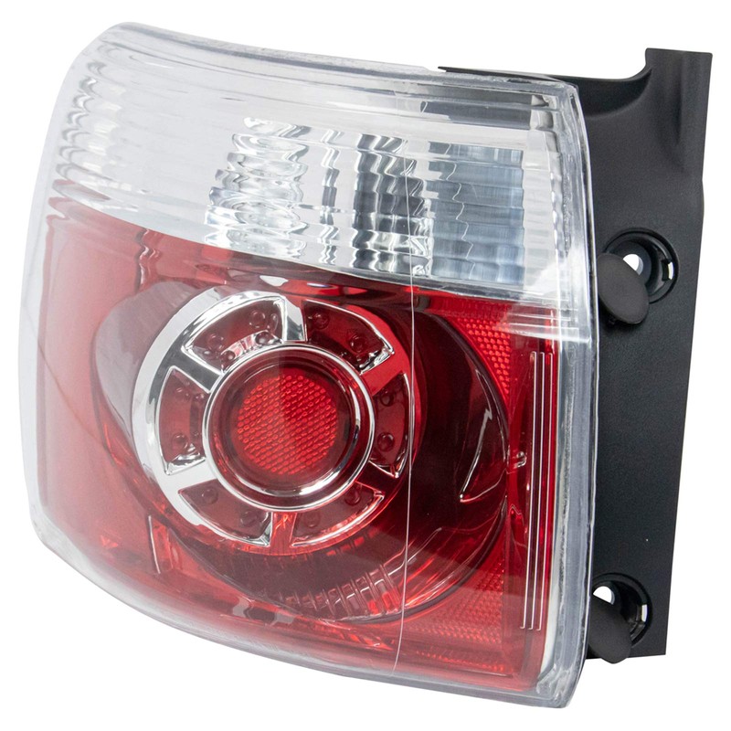TRQ Driver Side Outer Tail Light Assembly Compatible with 2007-2012