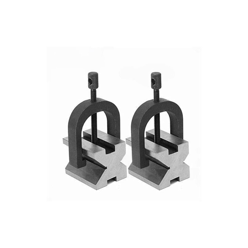 Precision Engineers Vee Blocks Clamp Set - V Block Matched