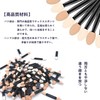 HUIKKJP Eye Shadow Brush, 100 Pieces Sponge Tip, Disposable Double