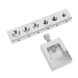 nut bolt drill jig kit, carbon steel safety wire drill set, wire lock nut and SAE bolt drill jig for maintenance, fast and accurate lateral drilling for maintenance