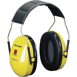 Headset Noise Cancelling Earmuffs Plastic Shockproof Rubber Padded Feather. Width Adjustable. Equal to 27 dB Noise Reduction. Rules to EC.