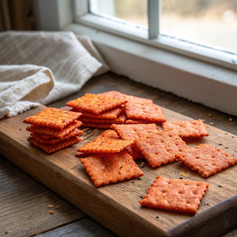 Quest Nutrition Cheese Crackers, Spicy Cheddar Blast, 10g of Protein,