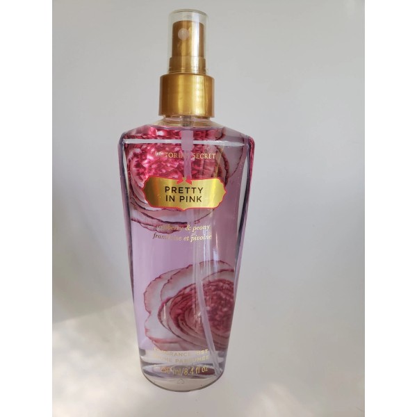 Victoria's Secret PRETTY IN PINK Fragrance Mist - Raspberry &