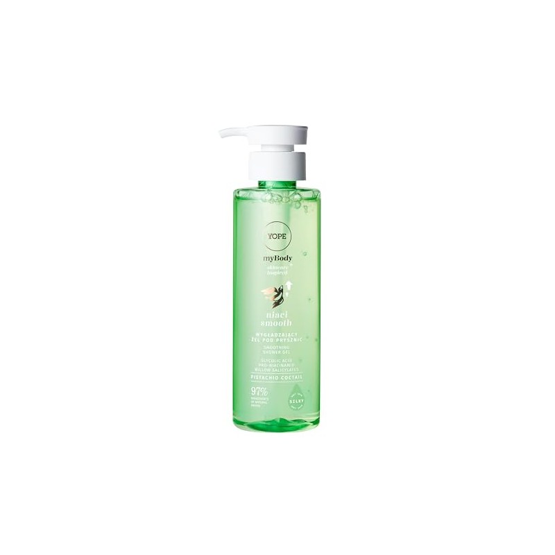 YOPE SMOOTHING SHOWER GEL WITH NIACINAMIDE | MOISTURIZING | 97%