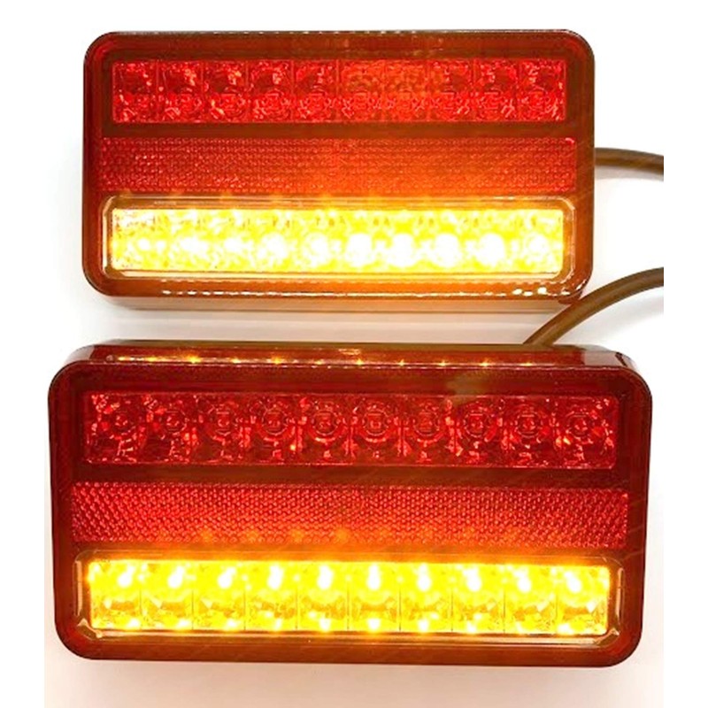 Kstyle Jimny Waterproof LED Trailer Tail Lamp with Turn Signal