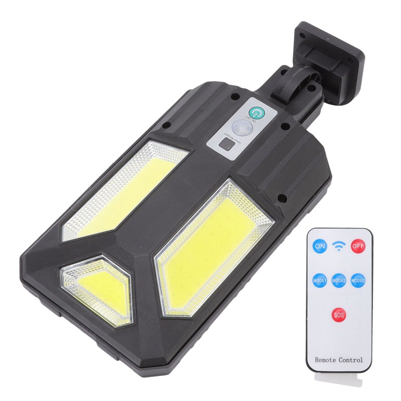 Solar Wall Light IP65 Waterproof 3000LM 2400MAH Battery Motion Sensor