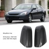 2PCS Side Mirror Cover Left Right Carbon Fiber Pattern 76201