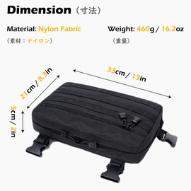 TRIWONDER Chest Bag Multifunctional Tactical Chest Bag Hip Hop Fashion Chest Rig Bag Survival Game Climbing Body Bag Men Bag Women Tactical Vest Waist Pouch (Green)