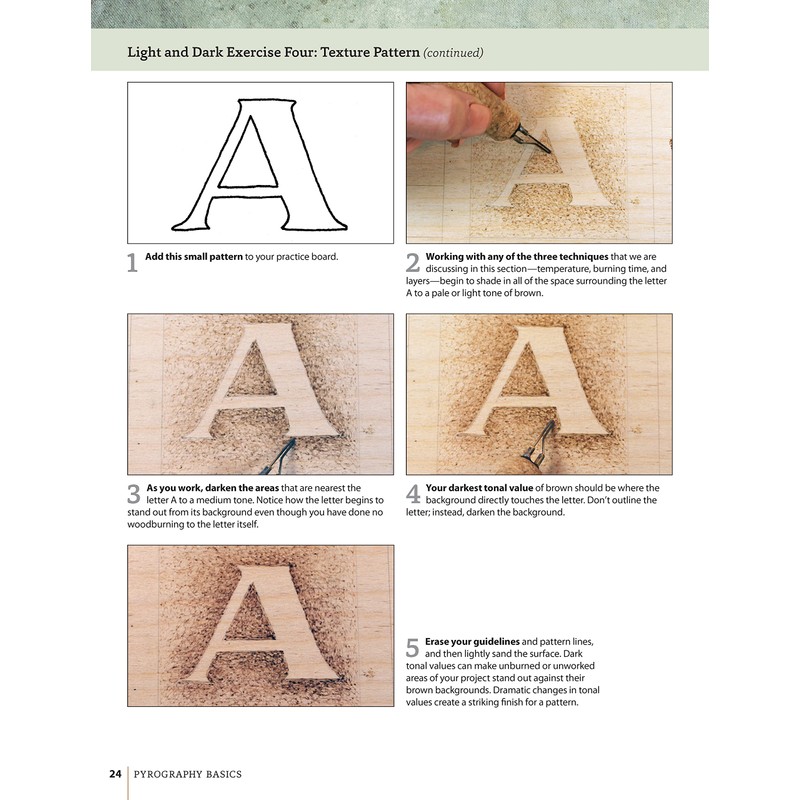 Pyrography Basics: Techniques and Exercises for Beginners