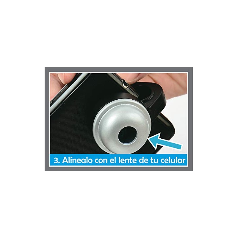 MiAlegria Microscopio Movil Juguete Cientifico, Color Negro con Plata