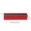 FTtool Drill Stand Aluminum Round Bar Wood Hole Making Locator
